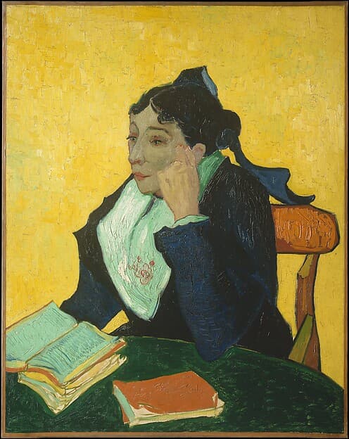 Vincent van Gogh. L'Arlésienne: Madame Joseph-Michel Ginoux (Marie Julien, 1848–1911)