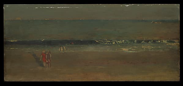 Winslow Homer. The Beach, Late Afternoon