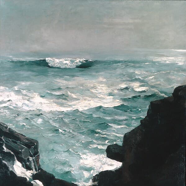 Winslow Homer. Cannon Rock
