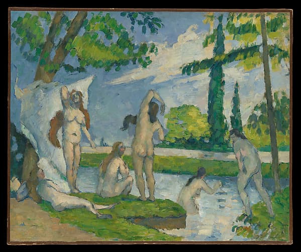 Paul Cézanne. Bathers