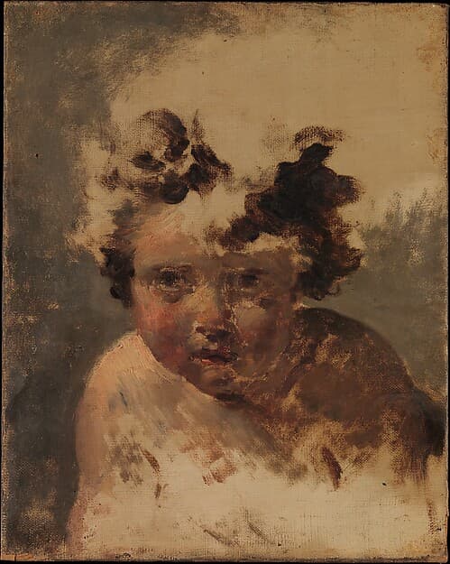 Jacques-Louis David. Head of a Child