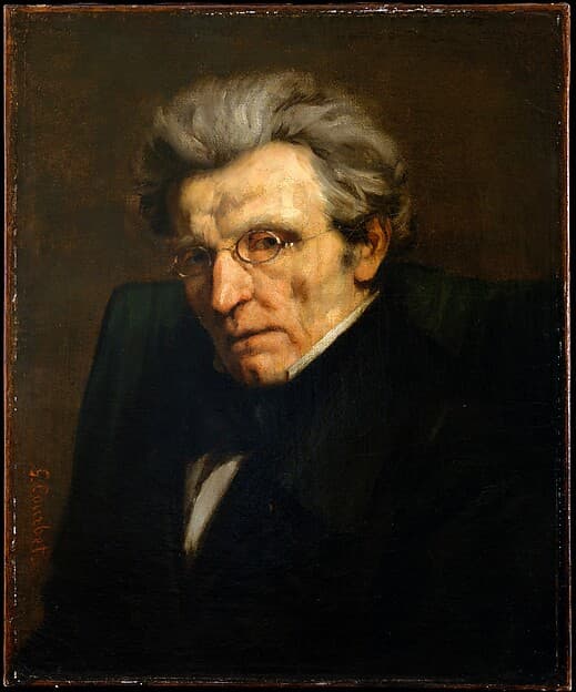Gustave Courbet. Monsieur Suisse
