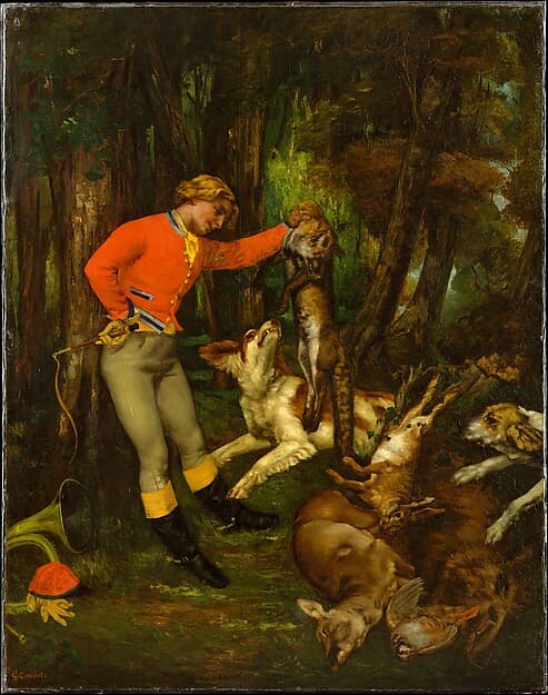 Gustave Courbet. After the Hunt