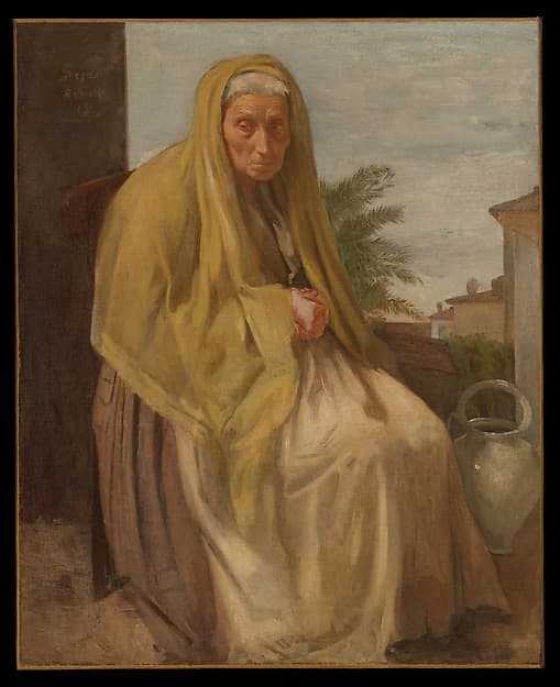 Edgar Degas. The Old Italian Woman