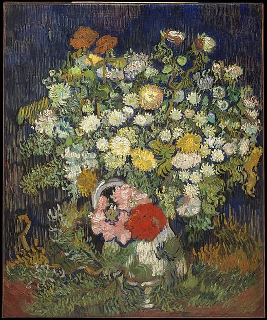 Vincent van Gogh. Bouquet of Flowers in a Vase