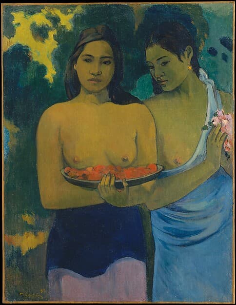 Paul Gauguin. Two Tahitian Women
