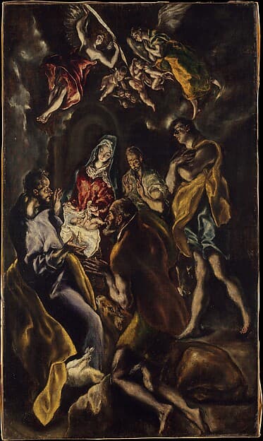 El Greco. The Adoration of the Shepherds