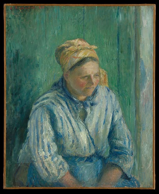 Camille Pissarro. Washerwoman, Study
