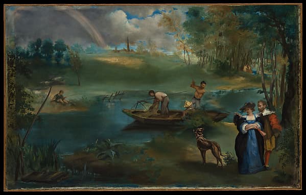 Édouard Manet. Fishing