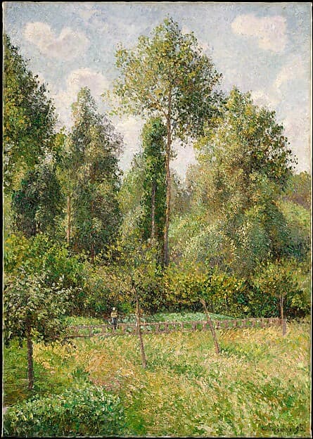 Camille Pissarro. Poplars, Eragny