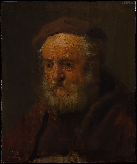 Rembrandt. Study Head of an Old Man