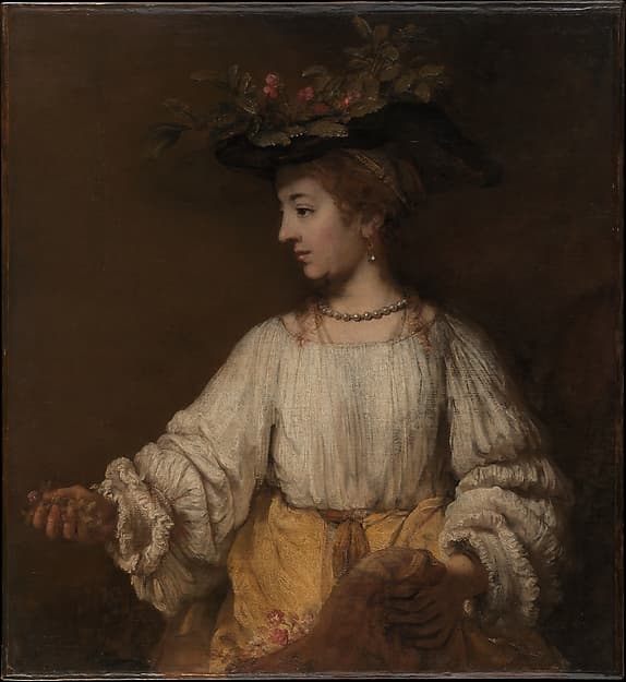 Rembrandt. Flora