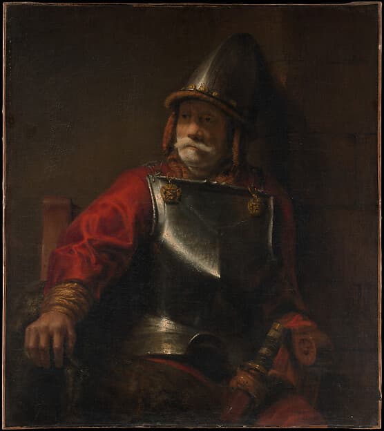 Rembrandt. Man in Armor (Mars?)