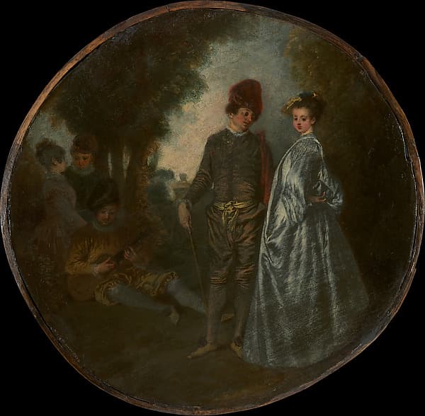 Antoine Watteau. The Cascade