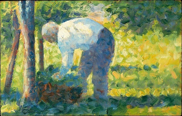Georges Seurat. The Gardener