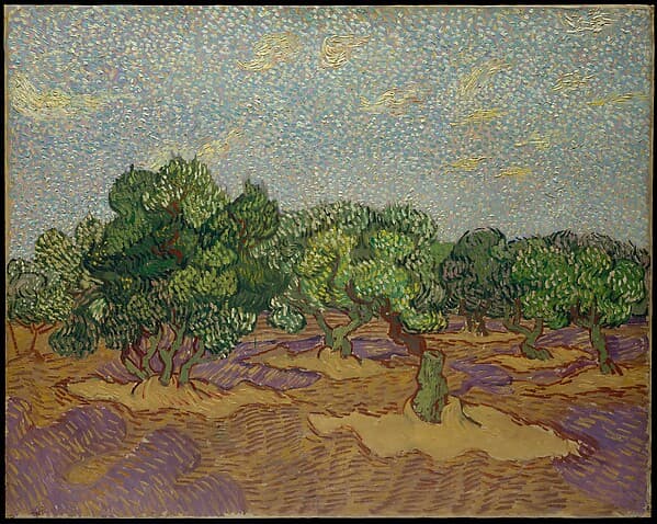 Vincent van Gogh. Olive Trees