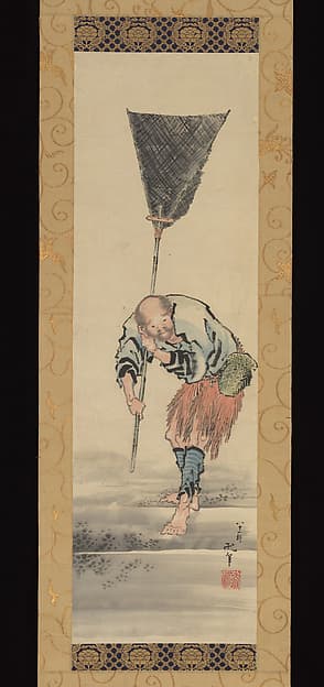 Hokusai. Untitled — Hanging scroll