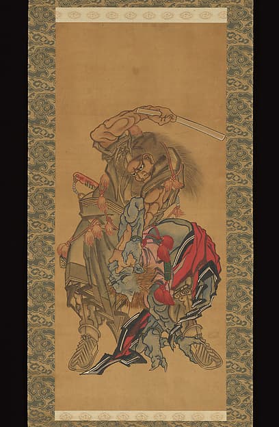 Hokusai. Untitled — Hanging scroll