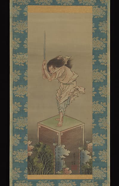 Hokusai. Untitled — Hanging scroll