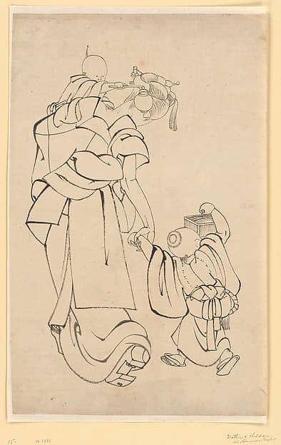 Hokusai. Untitled — Drawing