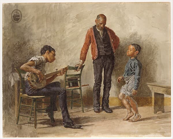 Thomas Eakins. The Dancing Lesson