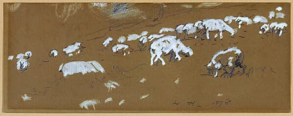 Winslow Homer. Sheep