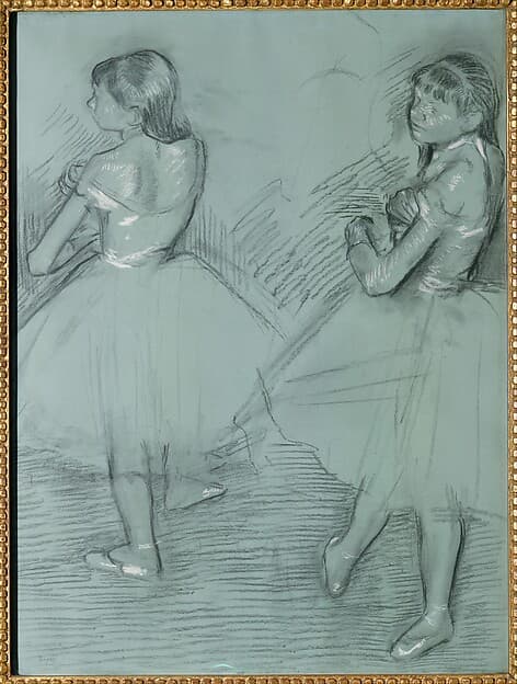 Edgar Degas. Two Dancers