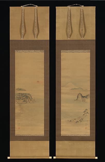 Hiroshige. Sitirigahama and Enoshima