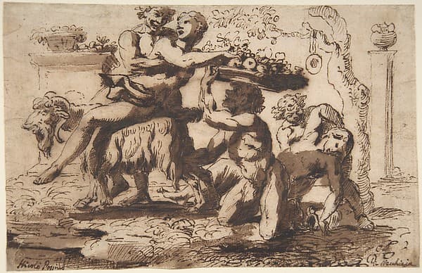 Nicolas Poussin. Bacchanalia
