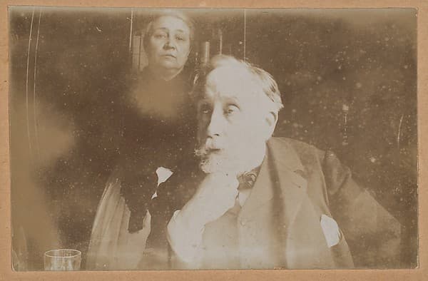 Edgar Degas. Self-Portrait with Zoé Closier