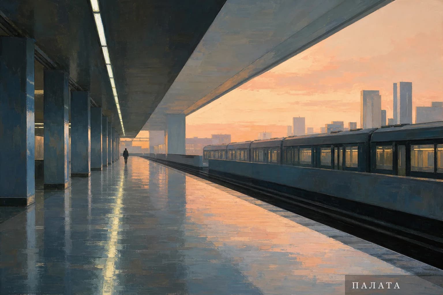 Лев Арден. Метро на рассвете