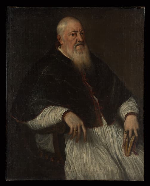 Тициан. Филиппо Аркинто (около 1500–1558), архиепископ Милана