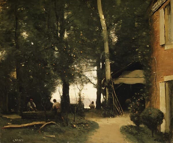 Камиль Коро. Берега Сены в Конфлане