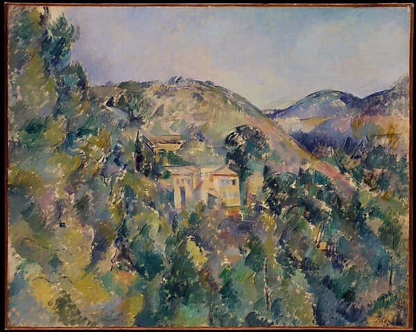 Paul Cézanne. View of the Domaine Saint-Joseph