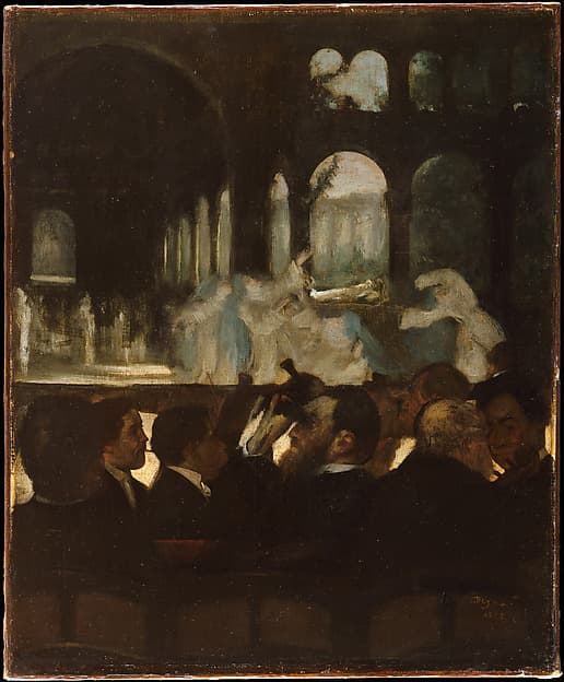 Edgar Degas. The Ballet from "Robert le Diable"