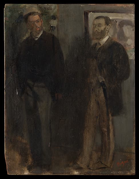 Edgar Degas. Two Men