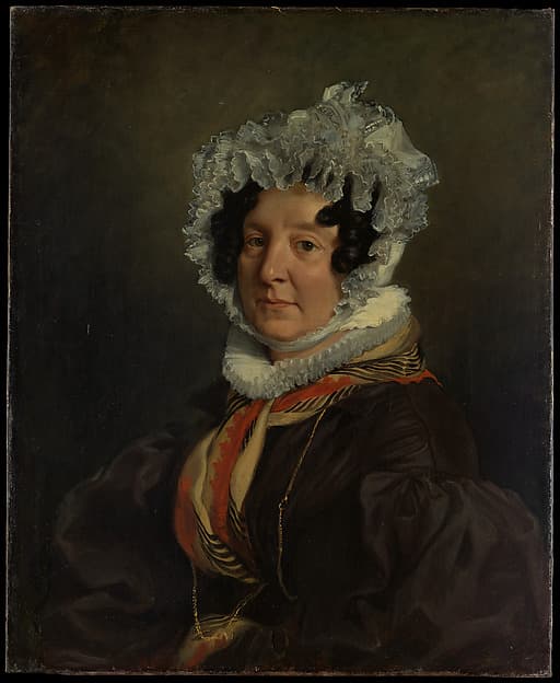 Eugène Delacroix. Madame Henri François Riesener (Félicité Longrois, 1786–1847)