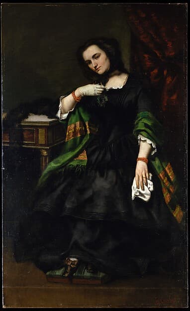 Gustave Courbet. Madame Auguste Cuoq (Mathilde Desportes, 1827–1910)