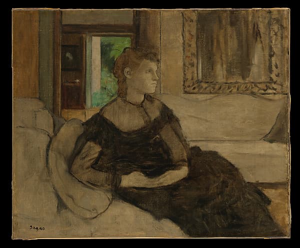 Edgar Degas. Madame Théodore Gobillard (Yves Morisot, 1838–1893)