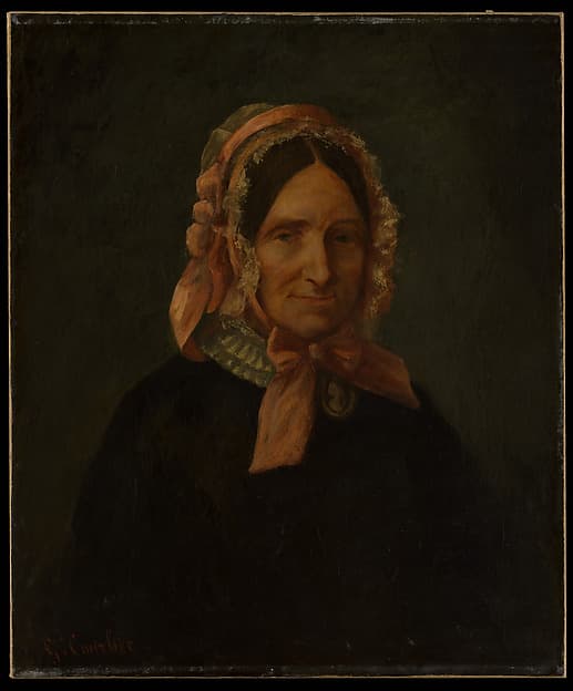 Gustave Courbet. Portrait of a Woman, Called Héloïse Abélard