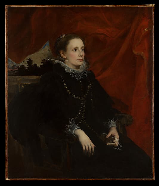 Anthony van Dyck. Portrait of a Woman, Called the Marchesa Durazzo