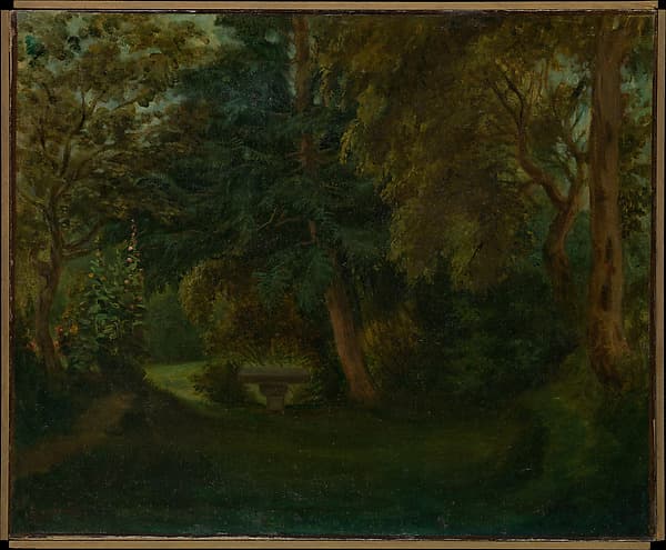 Eugène Delacroix. George Sand's Garden at Nohant