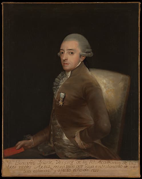 Francisco Goya. Don Bernardo de Iriarte (1735–1814)