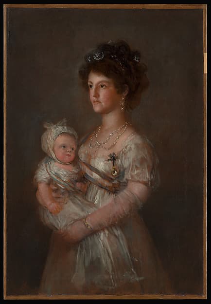 Francisco Goya. Infanta María Luisa (1782–1824) and Her Son Carlos Luis (1799–1883)
