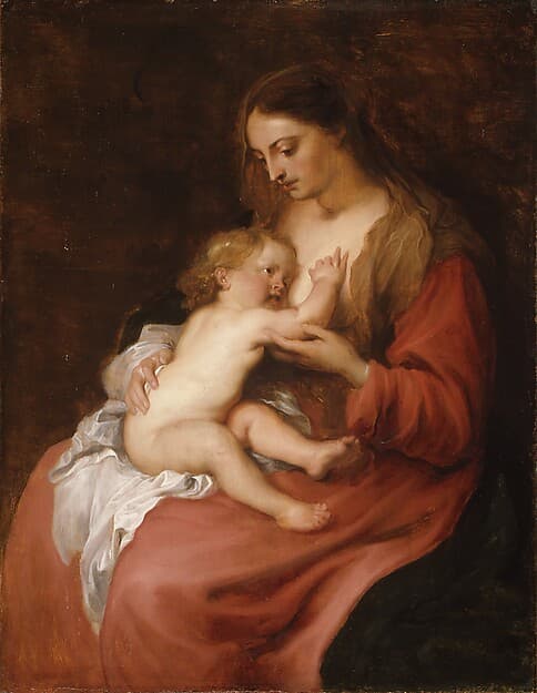 Anthony van Dyck. Virgin and Child