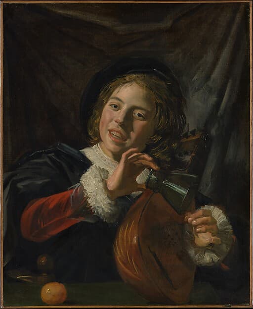 Frans Hals. Boy with a Lute