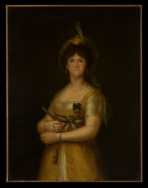Francisco Goya. María Luisa of Parma (1751–1819), Queen of Spain