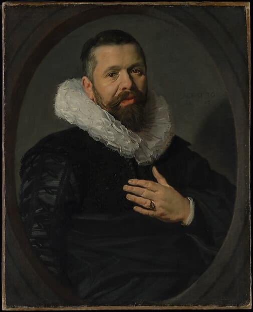 Frans Hals. Portrait of a Bearded Man with a Ruff