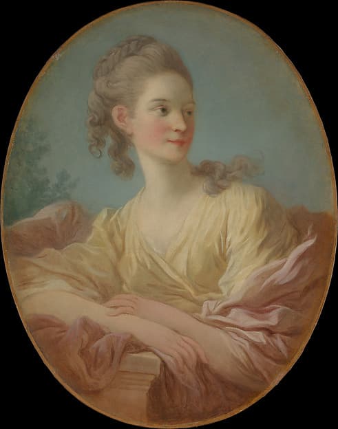 Jean-Honoré Fragonard. Portrait of a Young Woman