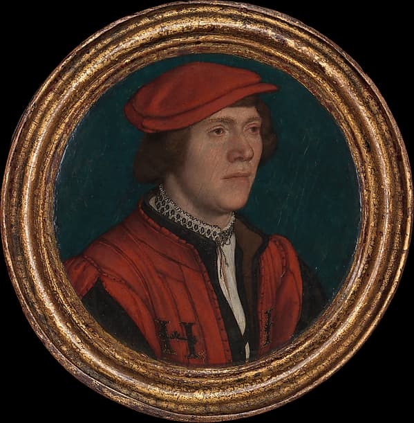 Hans Holbein the Younger. Portrait of a Man in Royal Livery